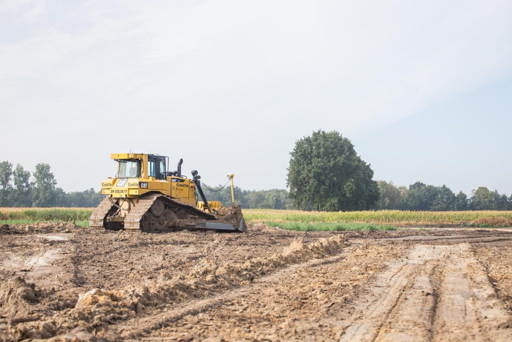 Caterpillar bulldozers 