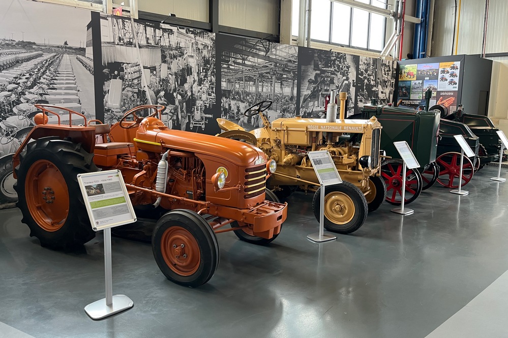 L’histoire de l’usine Claas Le Mans débute avec la construction des tracteurs Renault Agriculture.