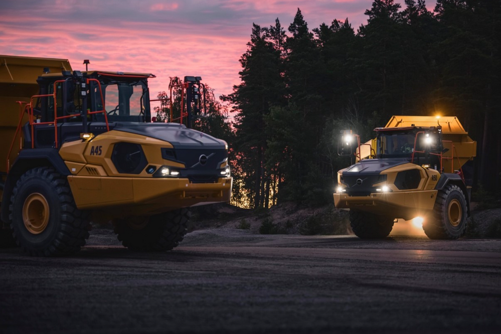 VOLVO CE INTRODUIT NOUVELLE GENERATION DE TOMBEREAUX ARTICULE
