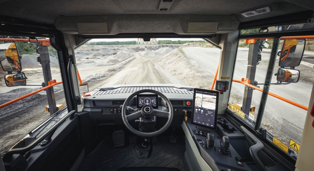 Le champ de vision des nouveaux tomberaux Volvo dépasse les normes de l’industrie
