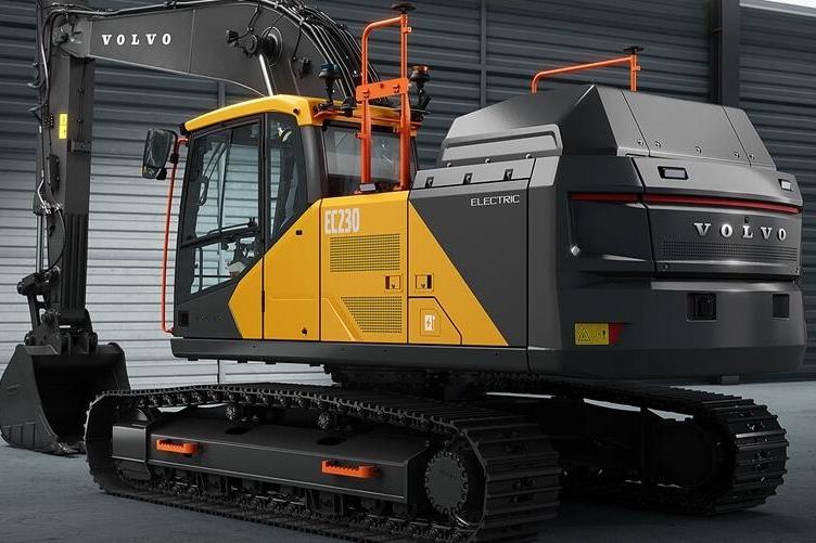 La Volvo EC230 électrique fonctionne toute la journée