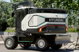 Pelle sur pneus à hydrogène Hyundai HW155H