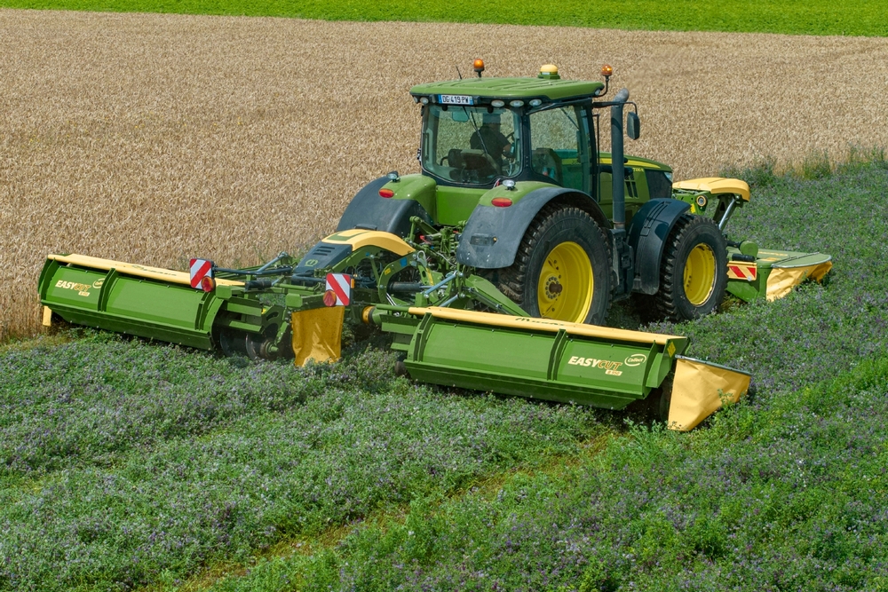 Le Cap des 1000 unités est passé pour la faucheuse Krone EasyCut B 950 Collect