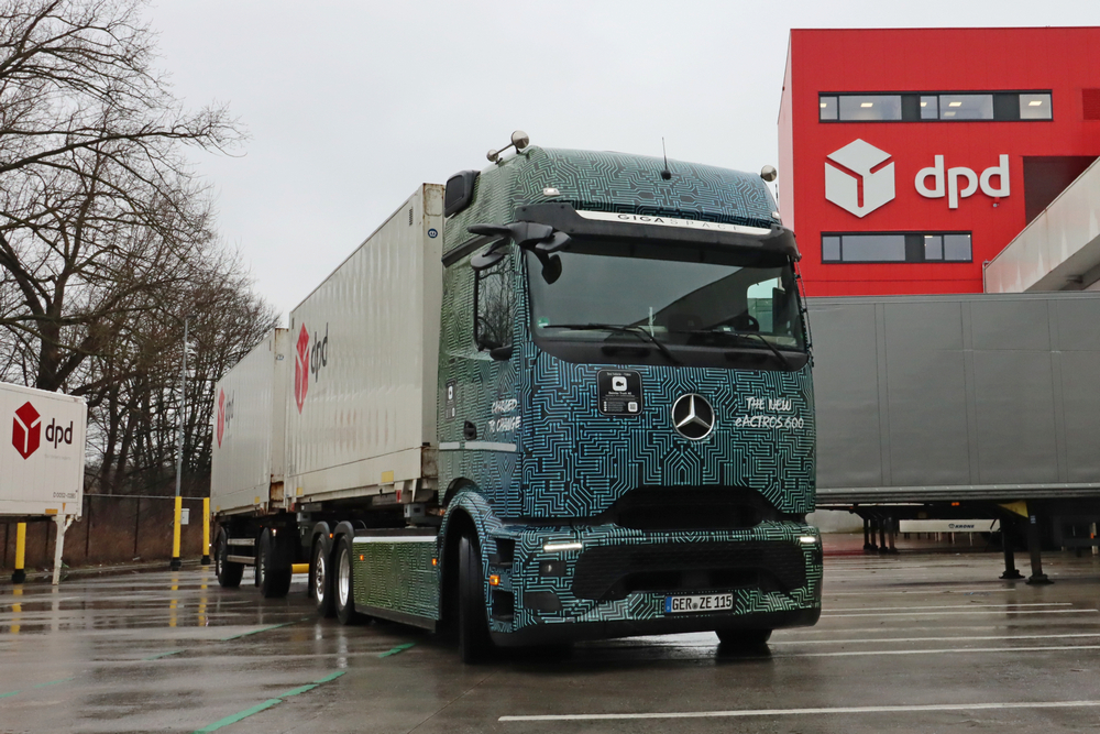 Liga-Trans a testé le Mercedes-Benz eActros 600 avec système BDF