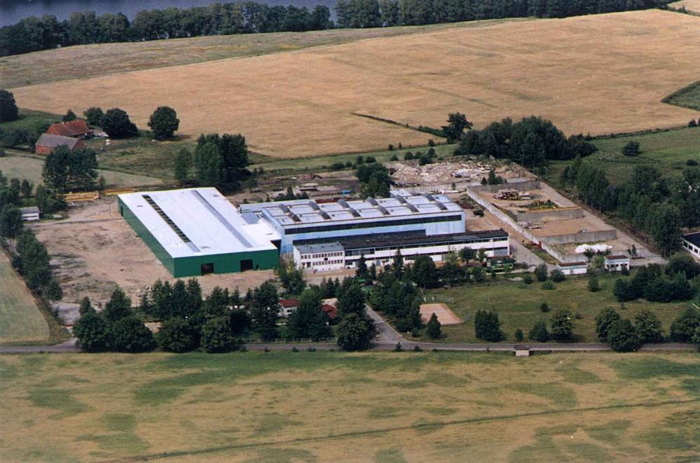 L’usine Joskin Polska en 1999.
