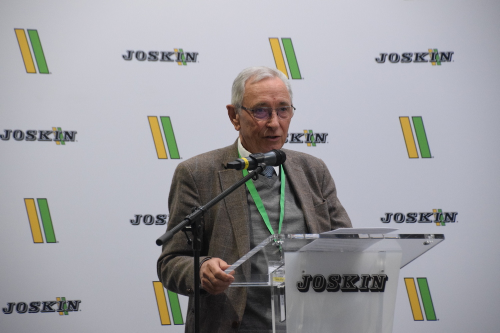 Victor Joskin nous a accompagnés lors de la visite du site polonais.