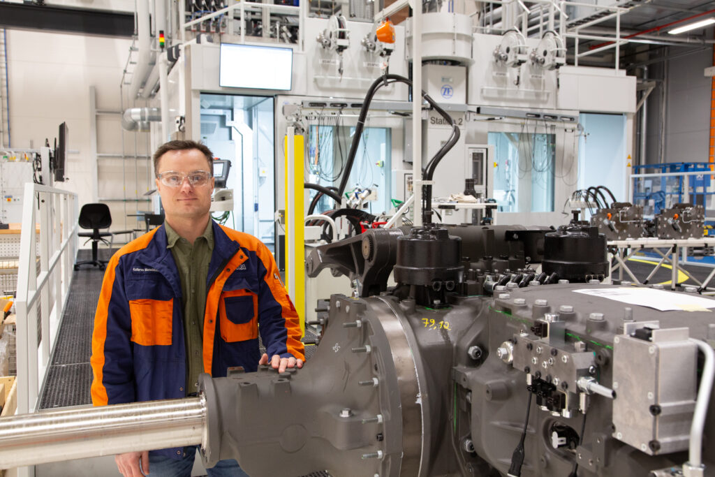 Une nouvelle usine finlandaise pour les transmissions CVT Agco : Kullervo Mansikkala, directeur de l'usine de transmission.