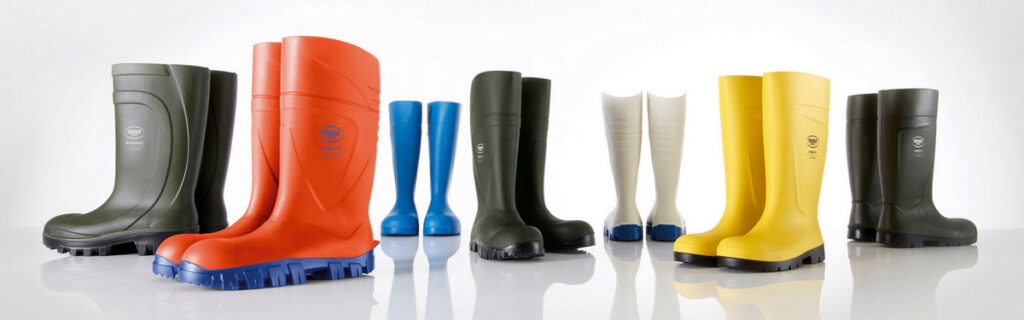 Bekina Boots propose des bottes en plusieurs couleurs. “C’est par exemple utile dans les exploitations mixtes où l’agriculteur peut décider d’avoir une couleur pour ses bottes dédiées à l’élevage bovin, une autre pour ses volailles et une troisième pour son élevage porcin”.