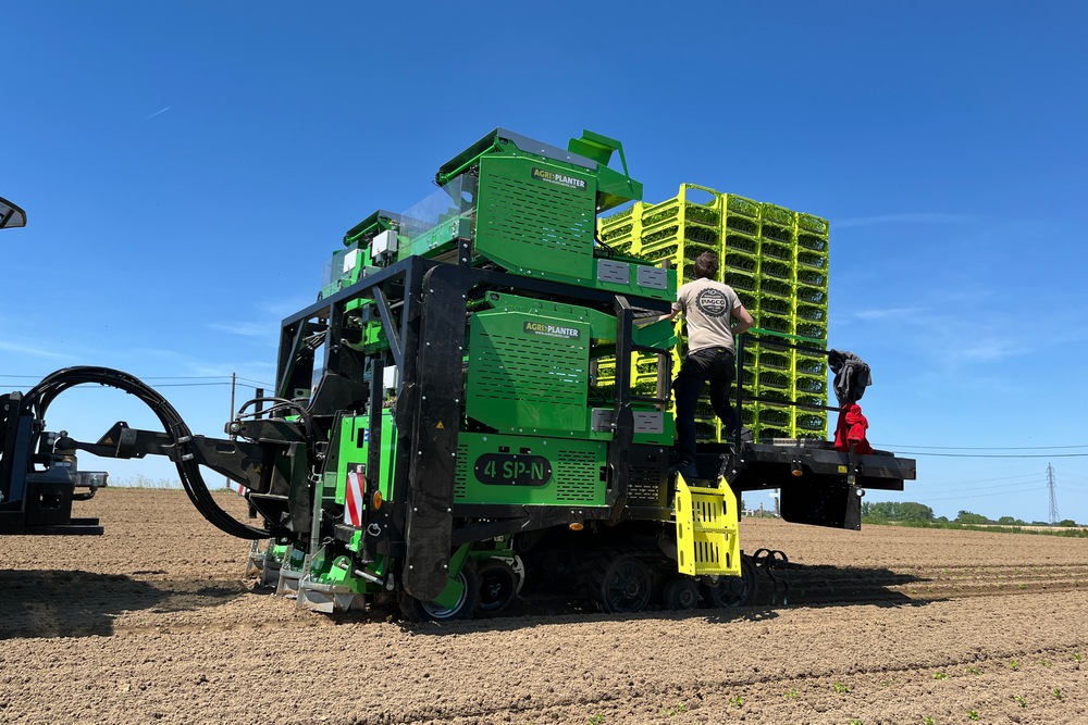 Agriplanter 4 SP-N : une repiqueuse automatisée made in Belgium