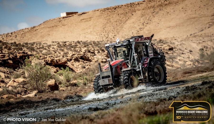 Quand un tracteur affronte le désert : la folle course du MF 8S