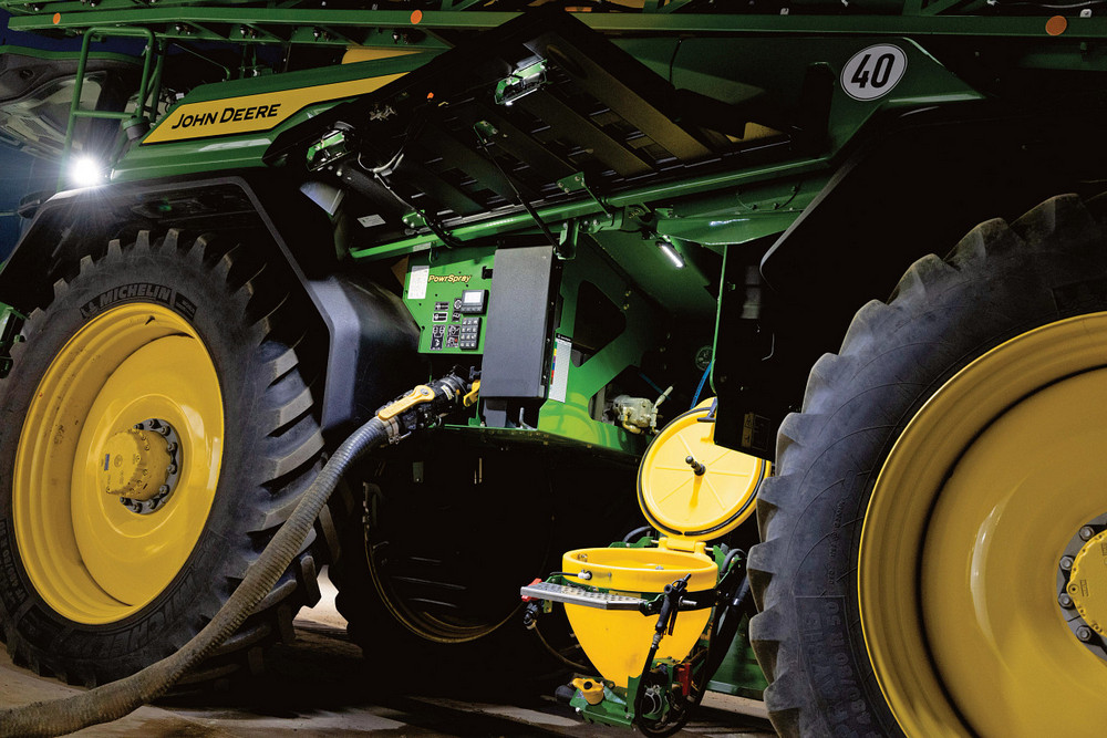 Présentation du nouveau pulvérisateur automoteur 500R de John Deere