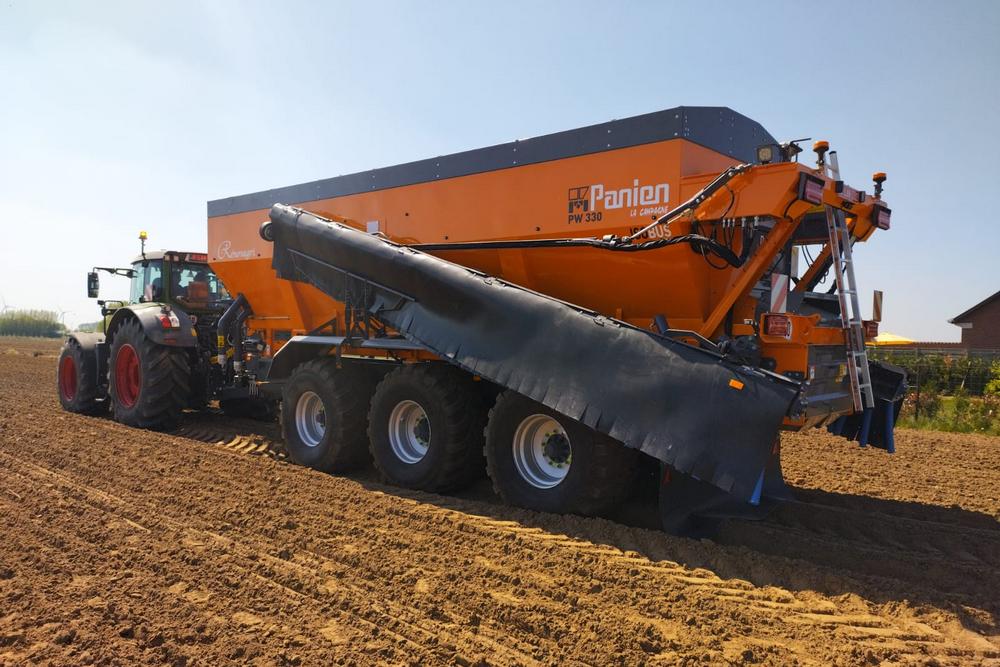 Panien PW 330 : un épandeur polyvalent unique en Belgique