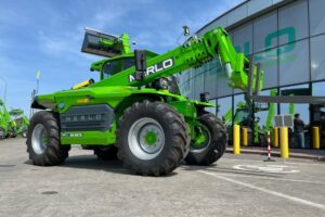 Découverte en avant-première du futur télescopique électrique de Merlo, le TFe 38.10CS