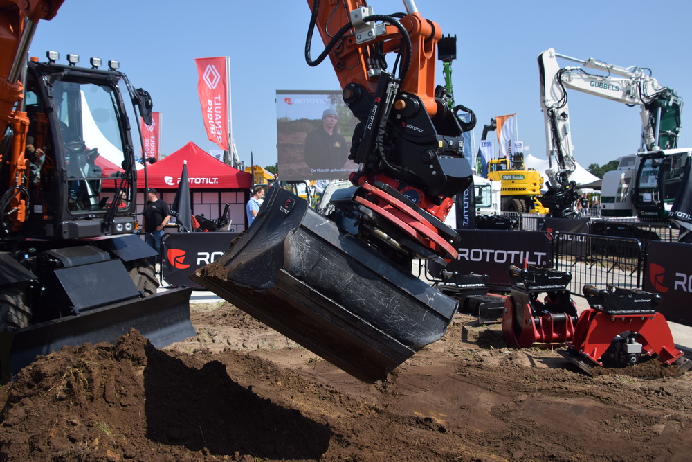 Rototilt – système de changement rapide QuickChange™