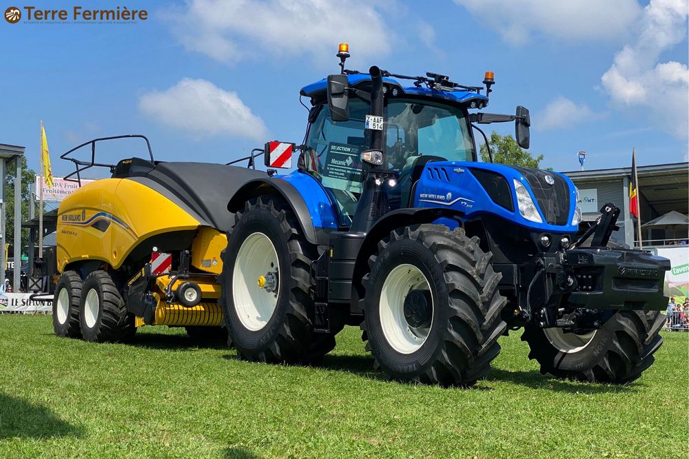 La technologie IntelliSense développée par New Holland lors du Mecanic Show.
