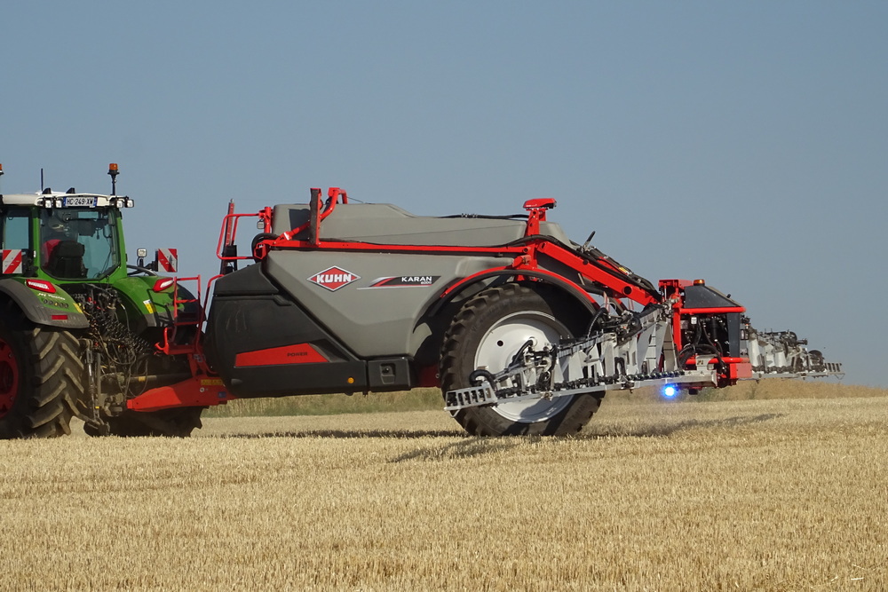 Kuhn Karan : un nouveau pulvérisateur traîné haut de gamme