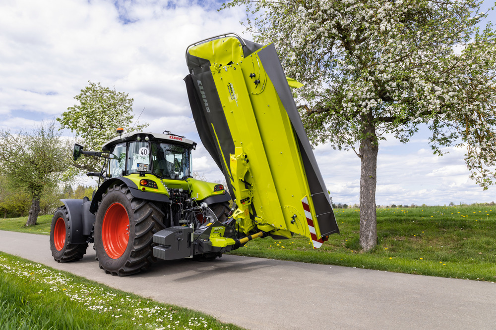 Les nouvelles faucheuses pendulaire à disques Claas Disco Contour.