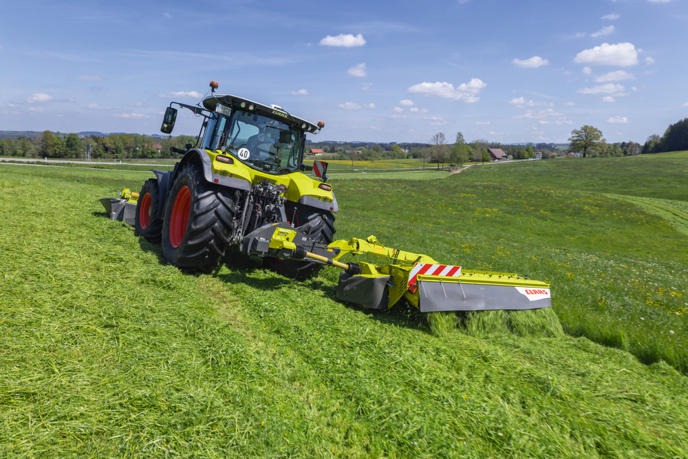 Les nouvelles faucheuses pendulaire à disques Claas Disco Contour.