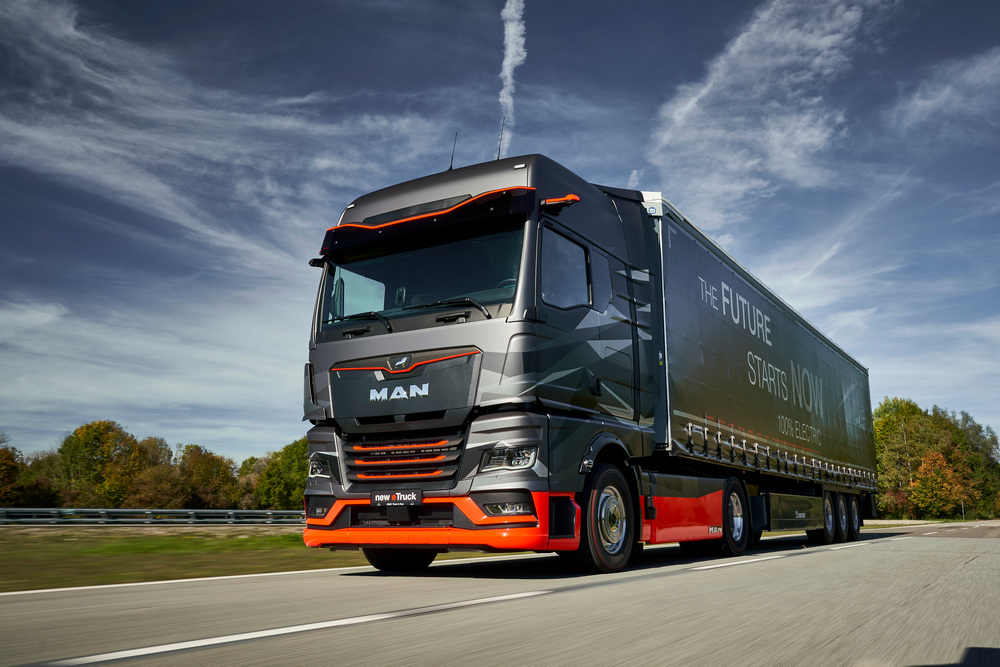 MAN a pour objectif de livrer plus de 1 000 camions électriques à ses clients d'ici à 2025.
