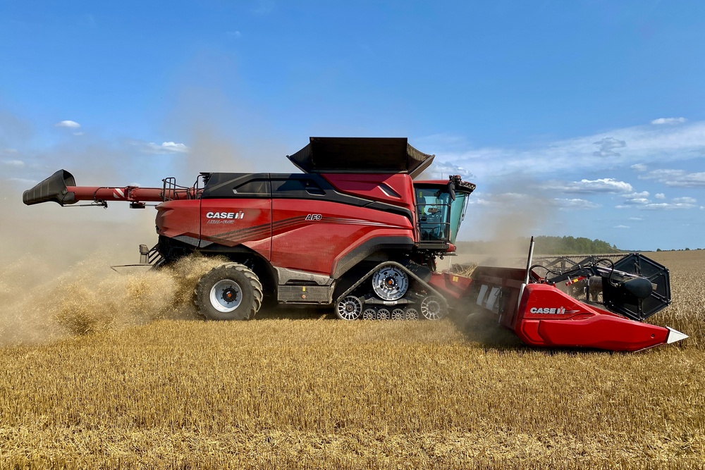 La Case IH AF9 est motorisée par un Cursor 13 développant une puissance maximale de 635 ch.
