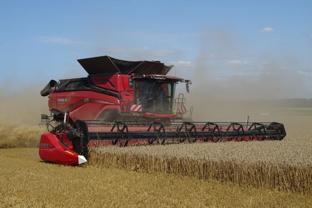 La Case IH AF9 a été développée pour accroître la productivité et optimiser le coût global de la récolte.