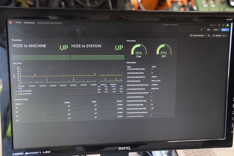 La qualité de la connexion est continuellement surveillée.