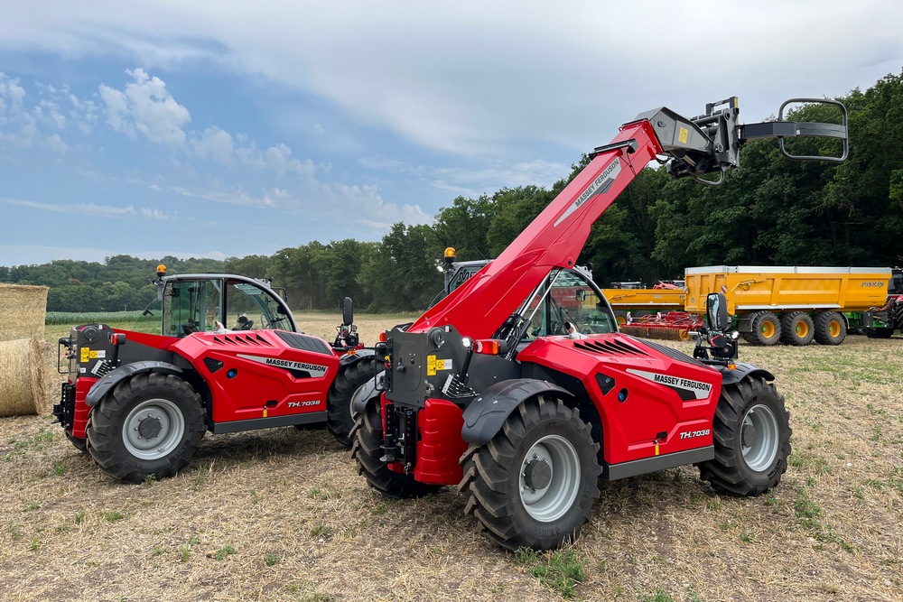Une nouvelle transmission à variation continue pour les télescopiques Massey Ferguson, la Dyna-CT