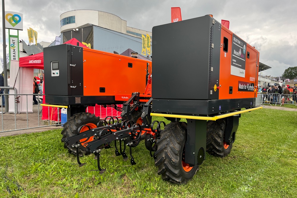 Le Robotti Made for Kubota est conçu pour le maraîchage en planche et les grandes cultures. Cette machine autonome permet d’automatiser les semis, les désherbages et la préparation du sol.