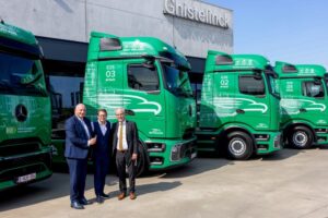 Transport vert : Eutraco déploie la plus grande flotte électrique du pays © Daimler Truck BeLux