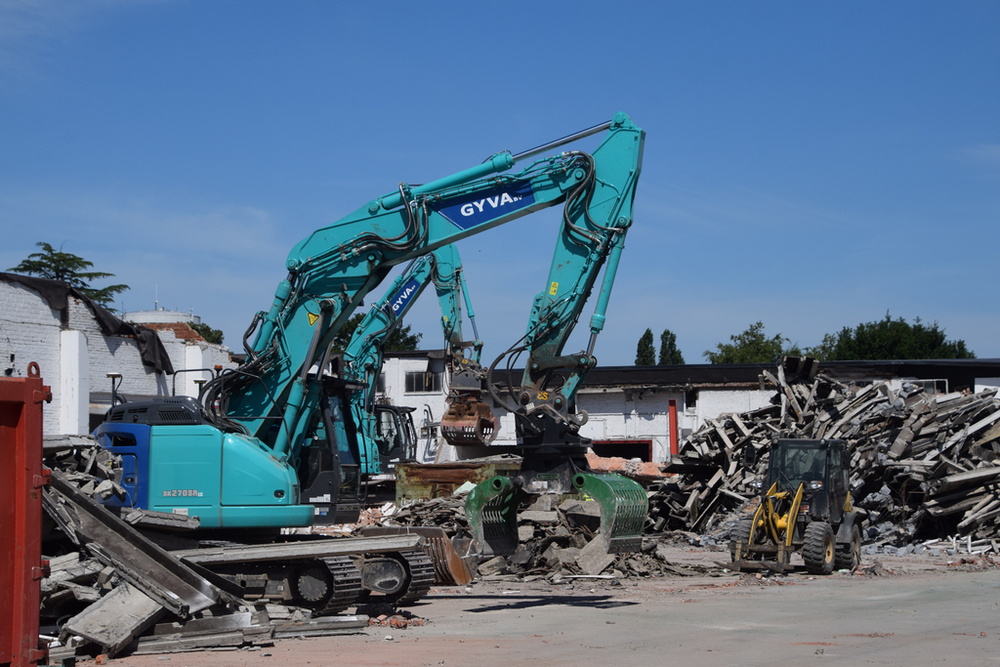 Les travaux sur le site Martal à Sint-Katelijne-Waver semblent importants, mais pour GYVA, il s'agit plutôt d'un chantier de petite envergure.