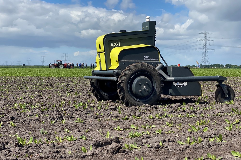 Le robot Kilter AX-1 en action aux Pays-Bas.