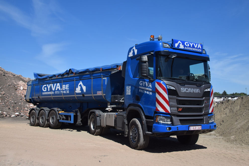 Depuis quelques années, Scania est devenue la marque de la maison GYVA.