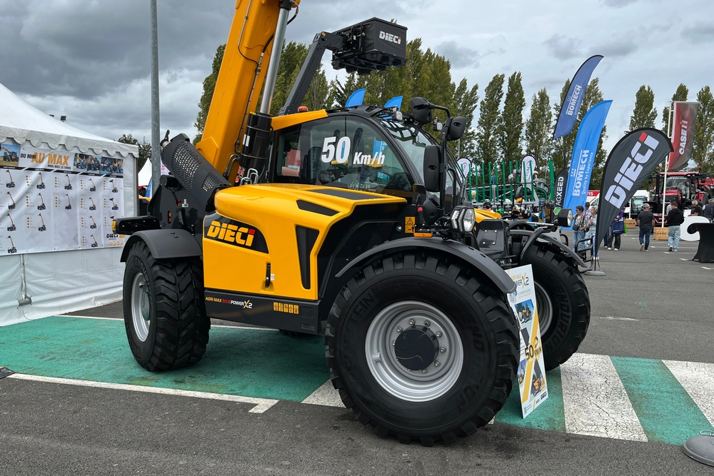 Une transmission hydromécanique pour le nouveau Dieci Agri Max Power X2