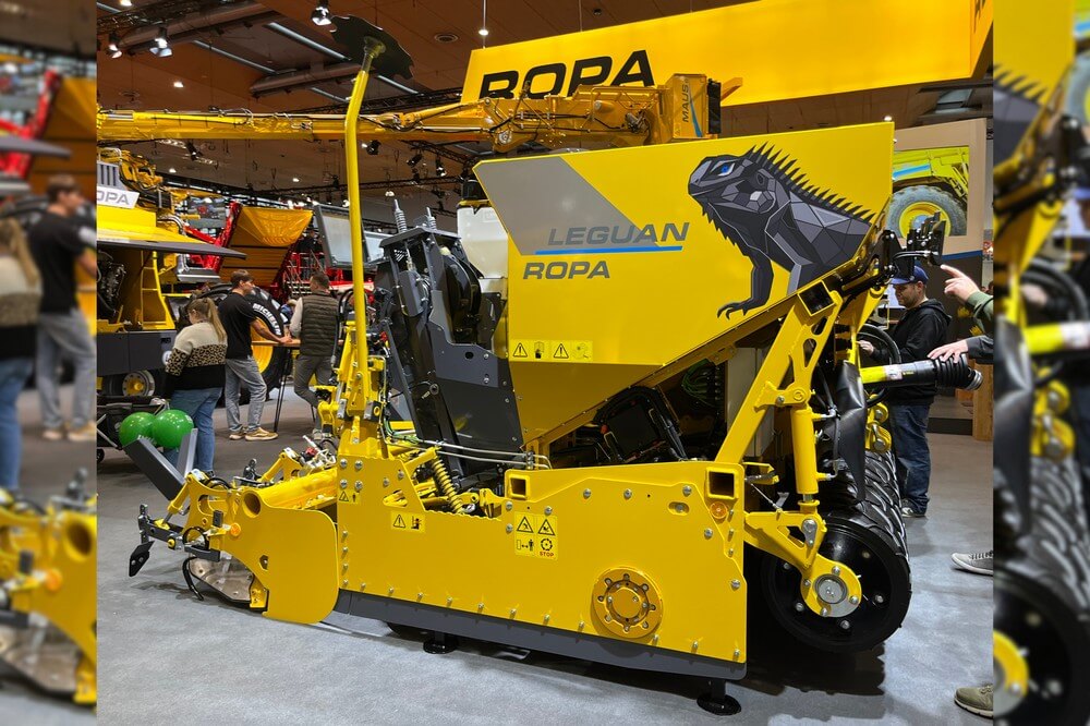 Ropa a créé la surprise au salon Agritechnica 2025 en présentant le Leguan, son premier combiné de plantation de pommes de terre.
