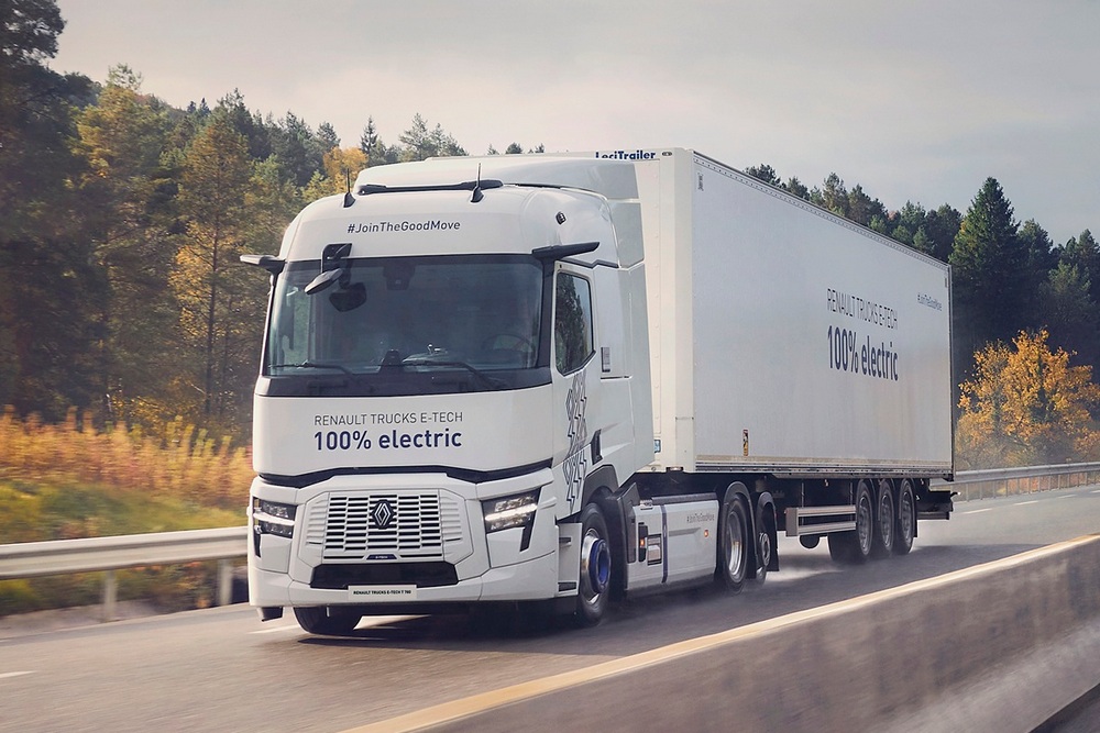 Renault Trucks dévoile ses camions électriques longue distance