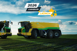 Oxbo dévoile l’AT5106, un nouvel épandeur automoteur à 6 roues pour 2026