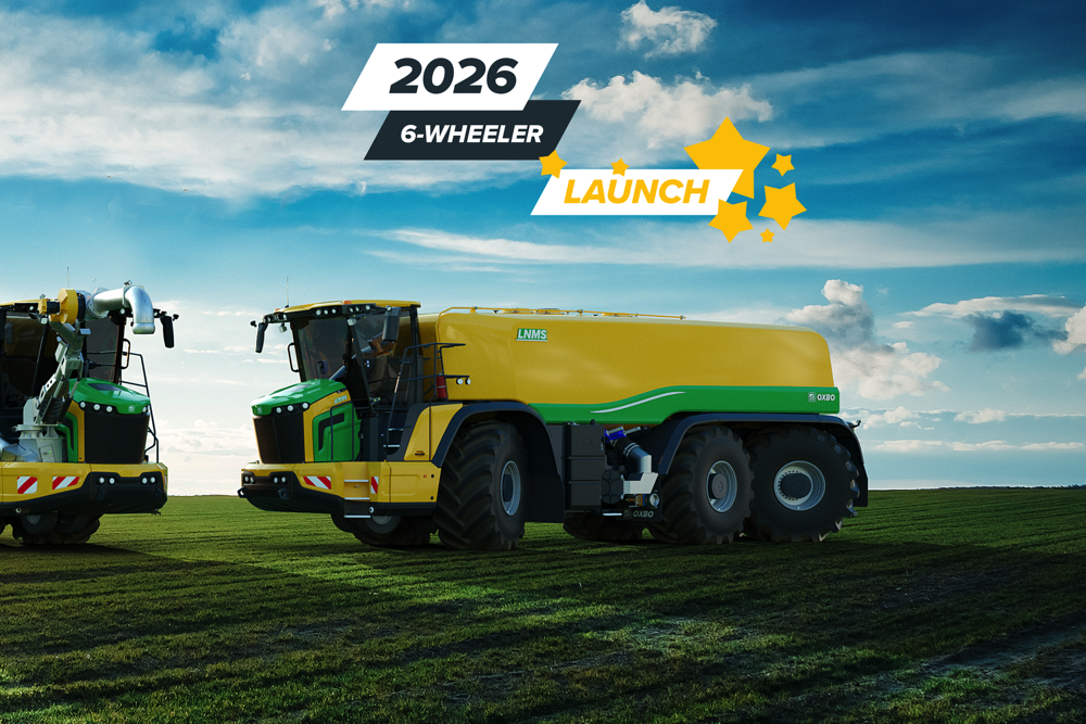 Oxbo dévoile l’AT5106, un nouvel épandeur automoteur à 6 roues pour 2026