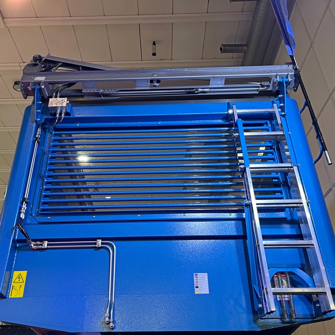 Maupu a présenté en première à Agribex la nouvelle face avant Panoramax.