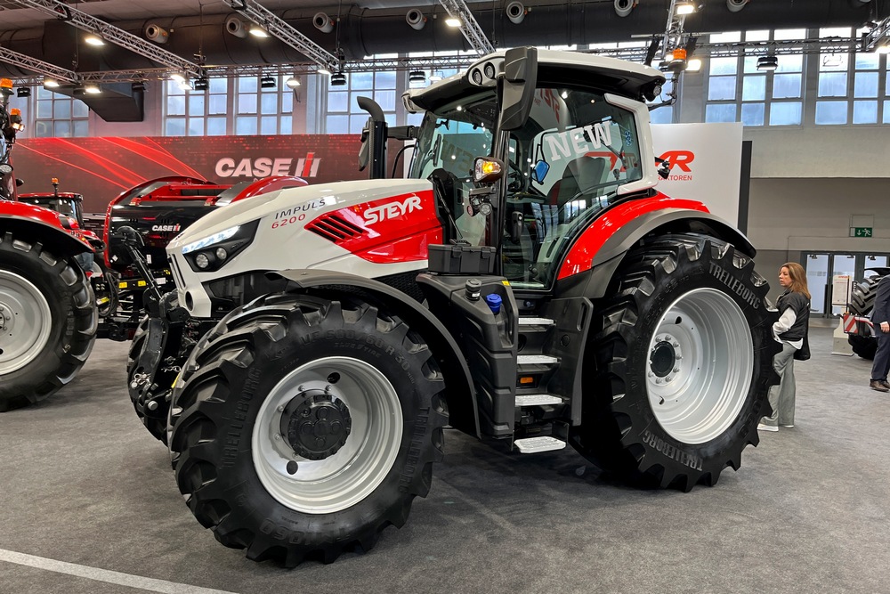 Steyr a présenté sa nouvelle gamme de tracteurs Impuls à Agribex