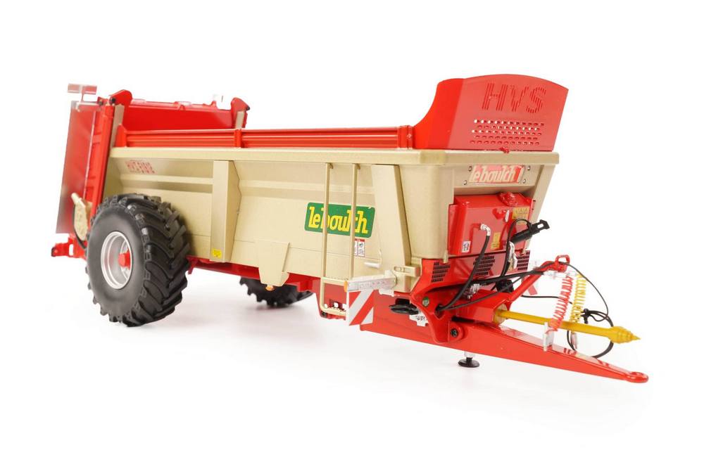 Epandeur à fumier Leboulch HVS à l'échelle 1/32.