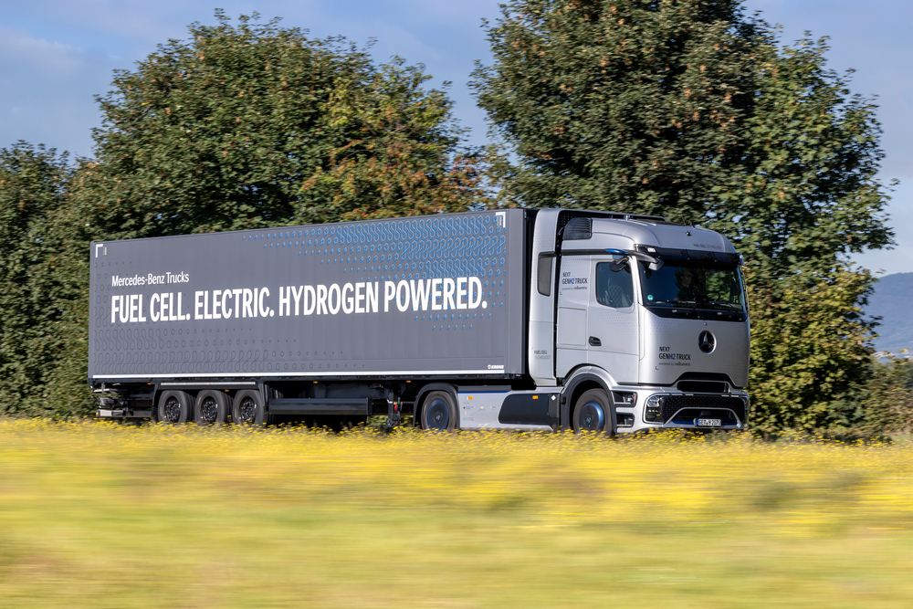 Camion à pile à combustible Mercedes-Benz NextGenH2