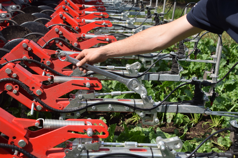 Presque tous les réglages sont possibles avec une seule clé.