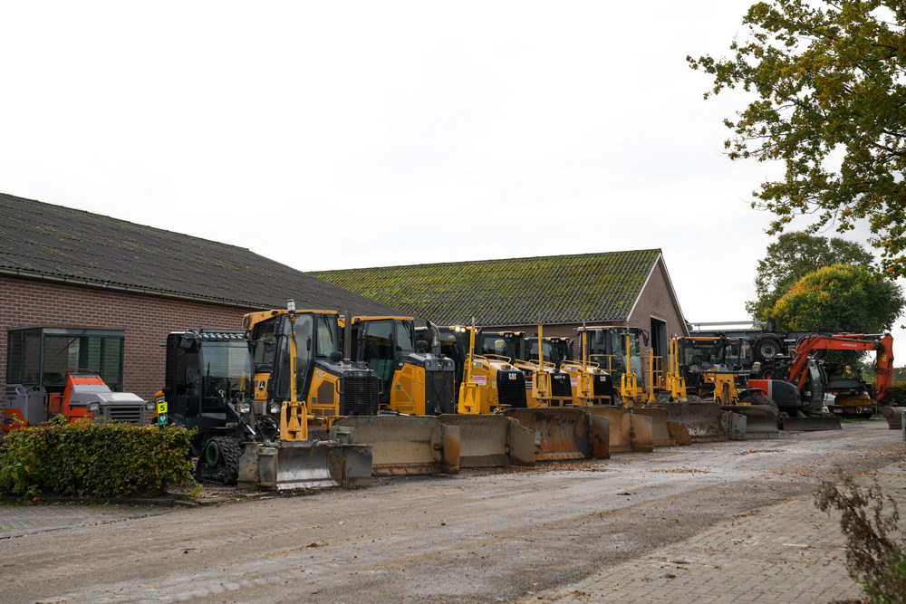 Une partie des machines du parc de Kris et Silvia.