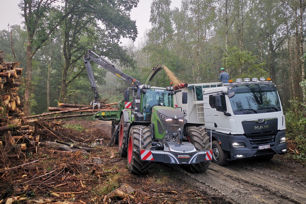 6. Ernagri a choisi un Fendt pour son gros moteur Man ayant une cylindrée de 9 litres.