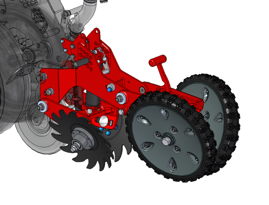 OptiClose est un système mécanique de fermeture du sillon en deux étapes, conçu pour répondre aux limites rencontrées avec les systèmes de fermeture traditionnels dans certains types de sols