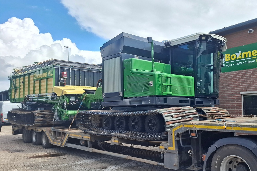 Bunt conçoit des machines sur chenilles destinées à l’entretien des zones humides.
