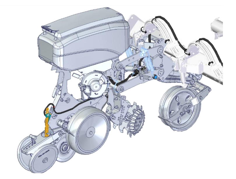 Points de localisation sur le rang