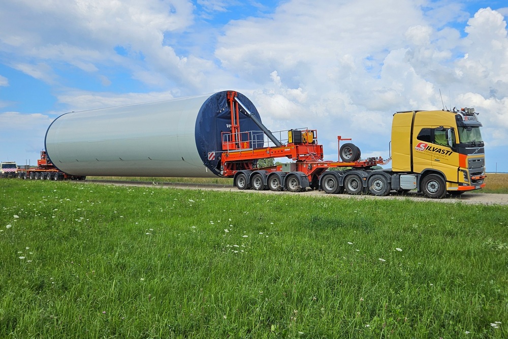 Silvasti à propos de la nouvelle Mega Windmill Trailer XXL : « Une stabilité qui établit une nouvelle référence »
