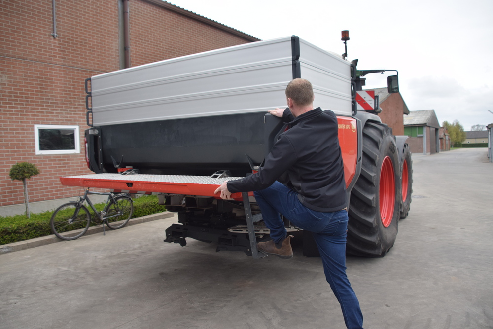 L'échelle est peut-être un peu courte, mais la passerelle est magnifique, selon Wauters.