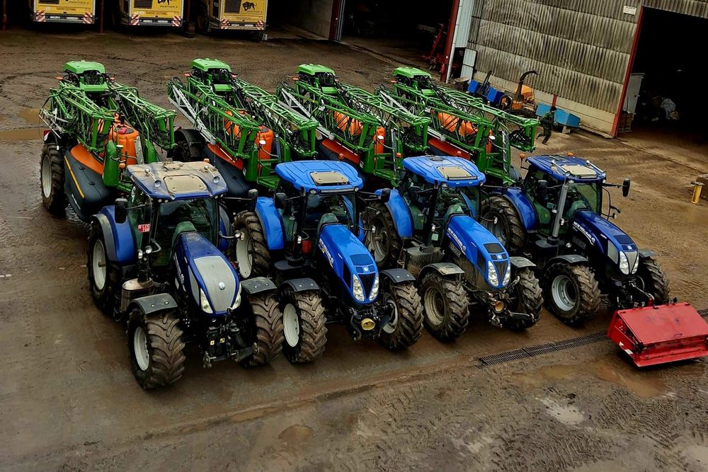 L’entreprise Tasiaux Frères S.R.L utilise quatre ensembles de pulvérisation quasiment identiques, ce qui autorise l’utilisation de n’importe quel pulvérisateur dans les parcelles.